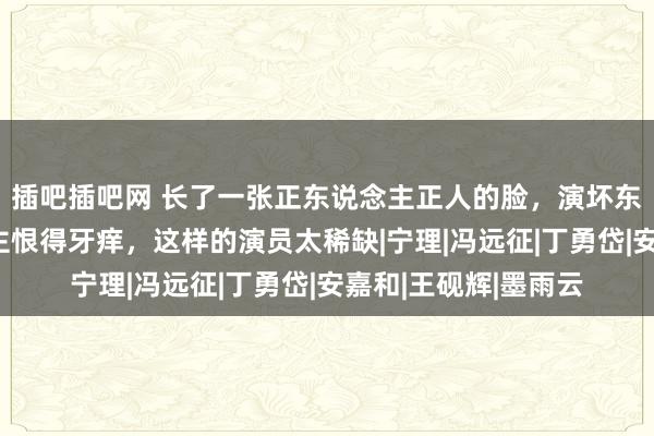 插吧插吧网 长了一张正东说念主正人的脸，演坏东说念主却让东说念主恨得牙痒，这样的演员太稀缺|宁理|冯远征|丁勇岱|安嘉和|王砚辉|墨雨云